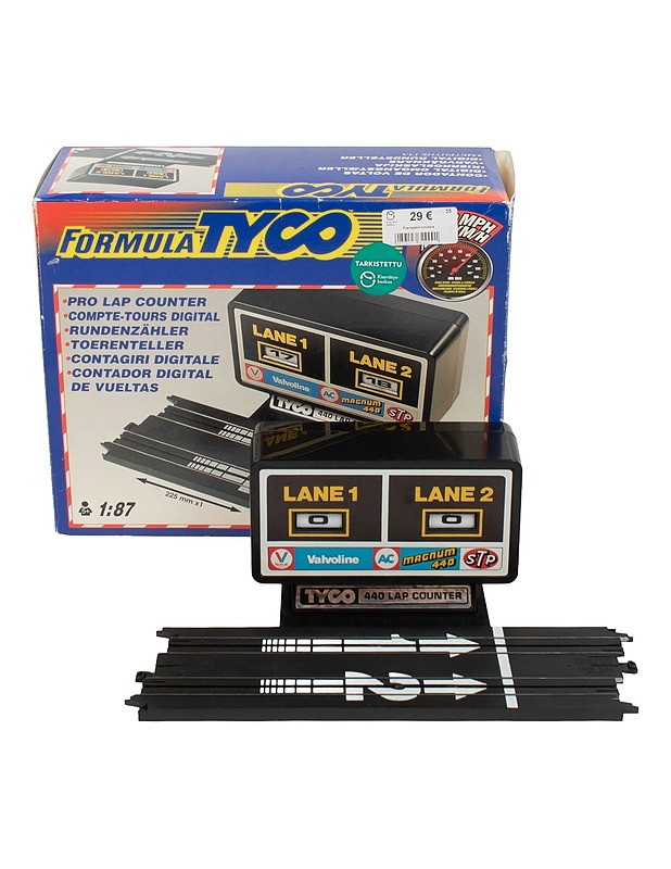 FORMULA TYCO -autoradan kierroslaskin  - Muu elektroniikka - 10105609472 - 0
