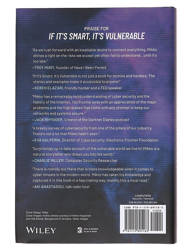 If It's Smart, It's Vulnerable - Hyppönen, Mikko - Tietokirjat ja oppaat - 10105609519 - 1