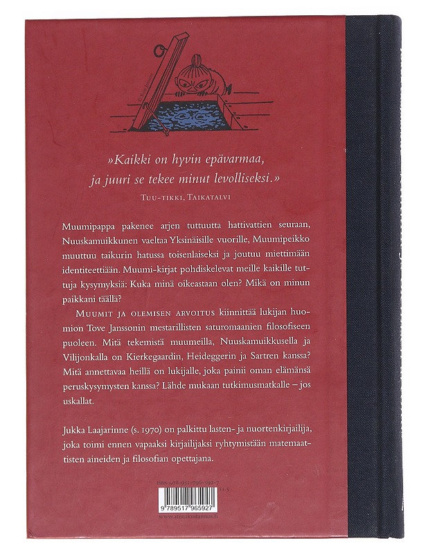 Muumit ja olemisen arvoitus - Laajarinne, Jukka - Tietokirjat - 10105609540 - 1