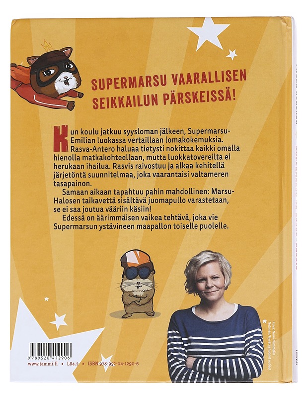 Supermarsu ja Rosvo-Rasvis - Paula Noronen - Lastenkirjat - 10105609559 - 1