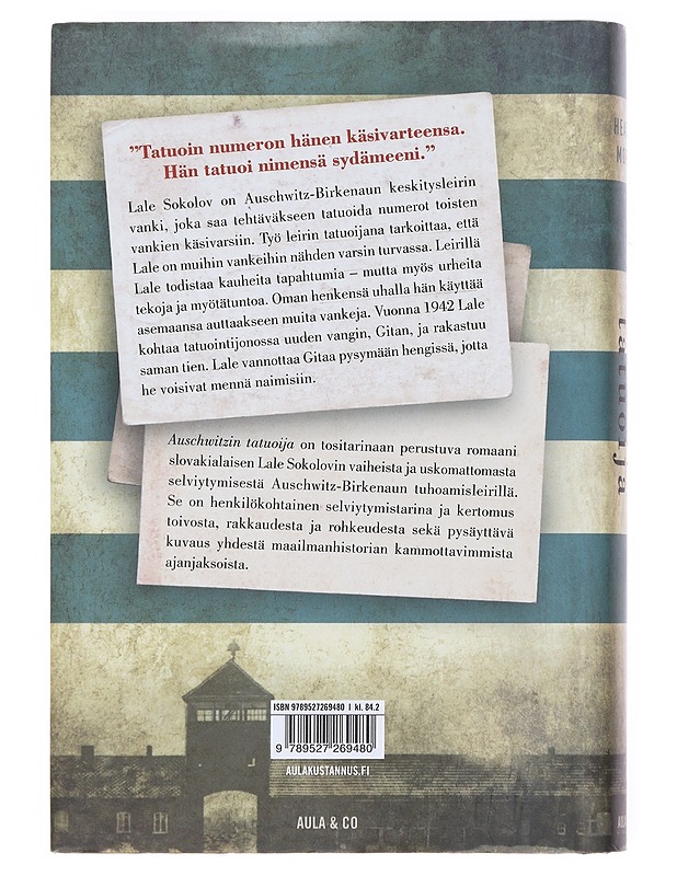 Auschwitzin tatuoija - Heather Morris - Elämäkerrat ja muistelmat - 10105609592 - 1
