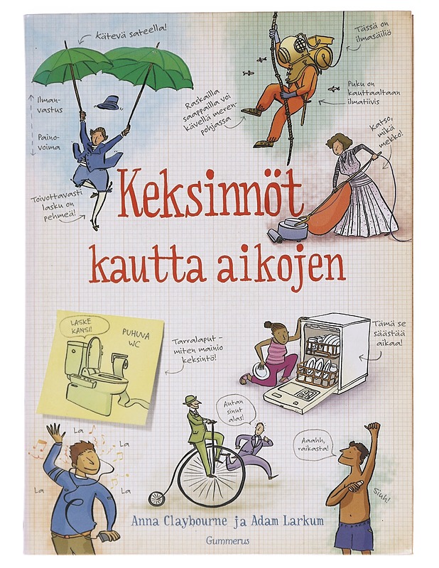 Keksinnöt kautta aikojen - Anna Claybourne - Lastenkirjat - 10105609602 - 0