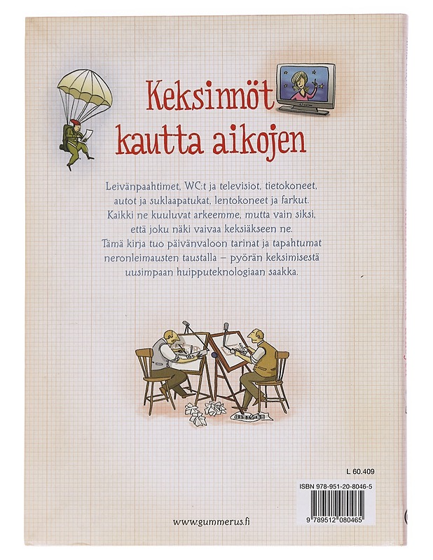 Keksinnöt kautta aikojen - Anna Claybourne - Lastenkirjat - 10105609602 - 1