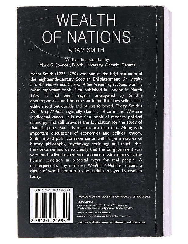 Wealth of Nations - Adam Smith  - Tietokirjat - 10105609603 - 1