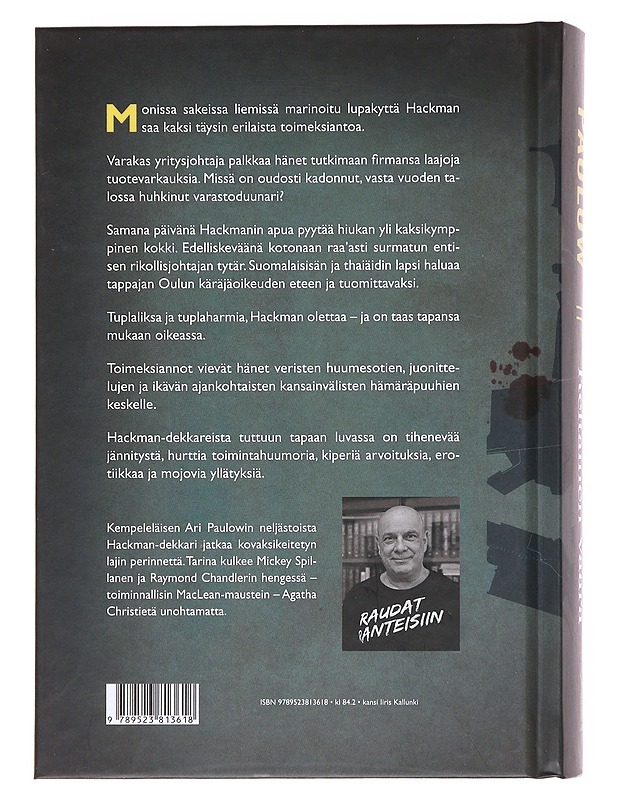 Keltainen vaara / Jesse Hackman -romaani - Ari Paulow - Romaanit ja novellit - 10105609610 - 1