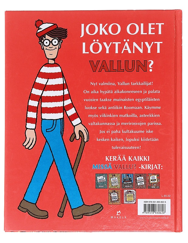 Missä Vallu? Aikamatka - Handford, Martin - Lastenkirjat - 10105609658 - 1