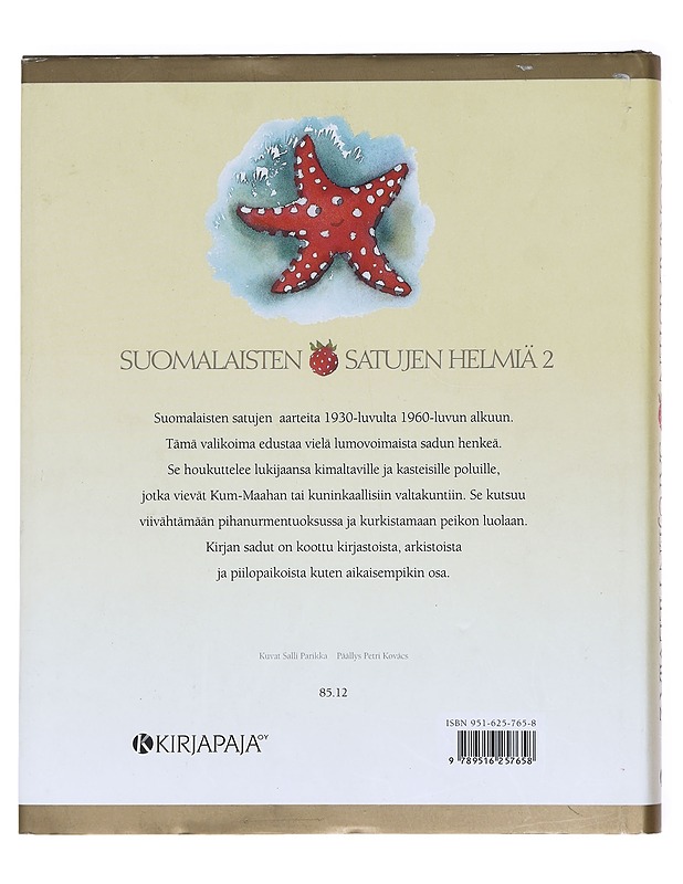 Suomalaisten satujen helmiä / 2 - Jaatinen, Eila - Lastenkirjat - 10105609669 - 1
