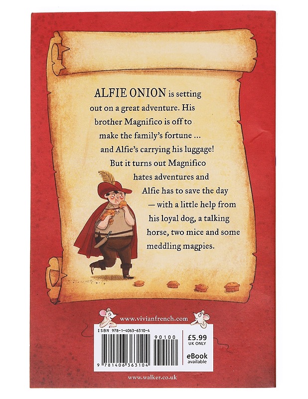 The adventures of Alfie Onion - French, Vivian - Lastenkirjat - 10105609673 - 1