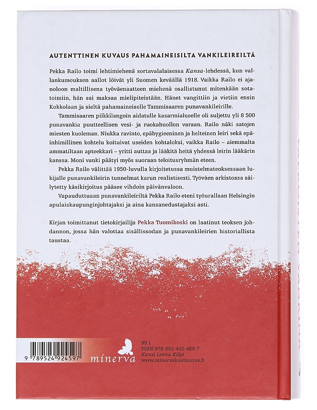 Valkoisten vankina - Railo, Pekka - Historiakirjat - 10105609684 - 1