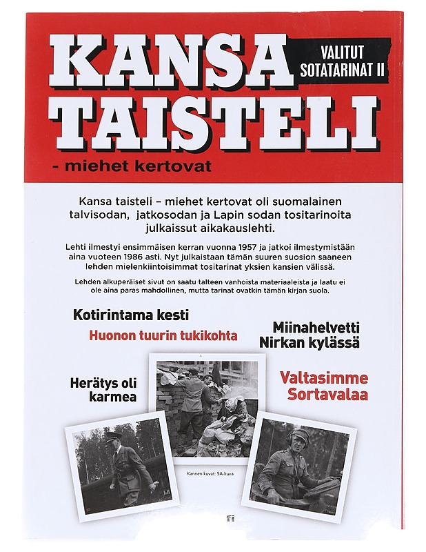 Kansa taisteli Valitut sotatarinat II - Historiakirjat - 10105609692 - 1