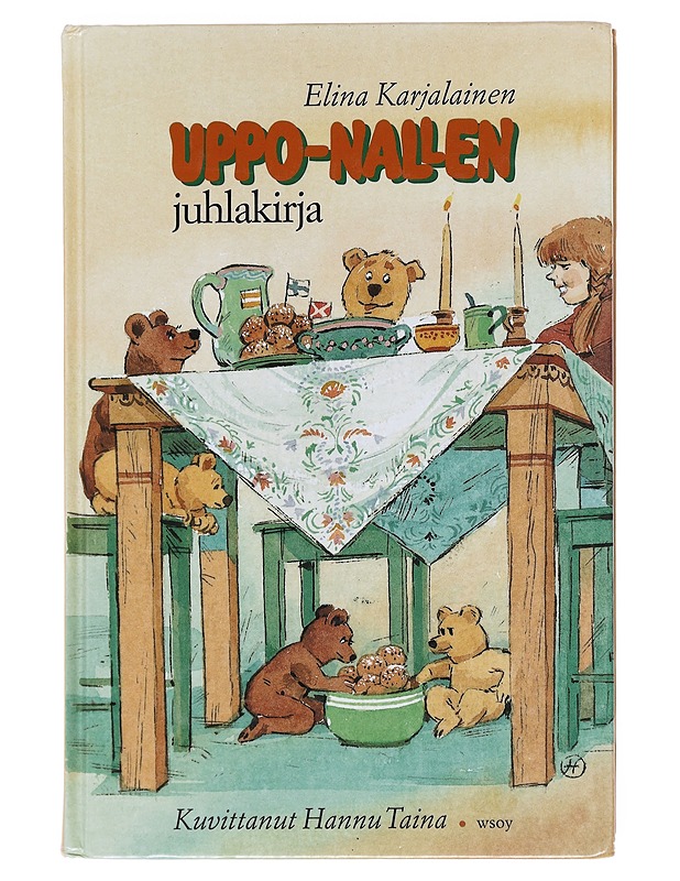 Uppo-Nallen juhlakirja - Karjalainen, Elina - Lastenkirjat - 10105609709 - 0