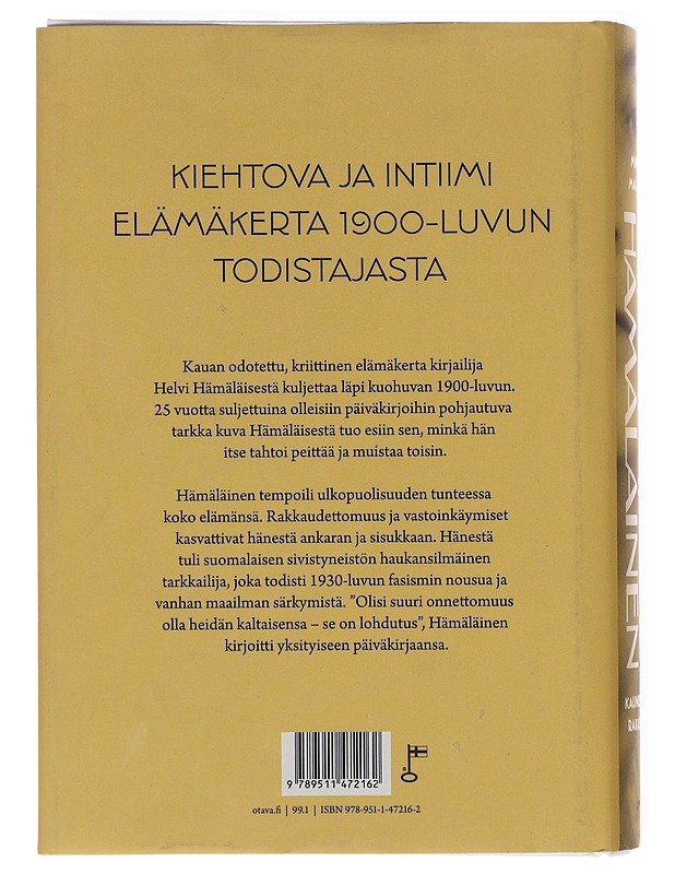 Helvi Hämäläinen / kauneudenrakastaja - Maijala, Minna - Elämäkerrat ja muistelmat - 10105609742 - 1
