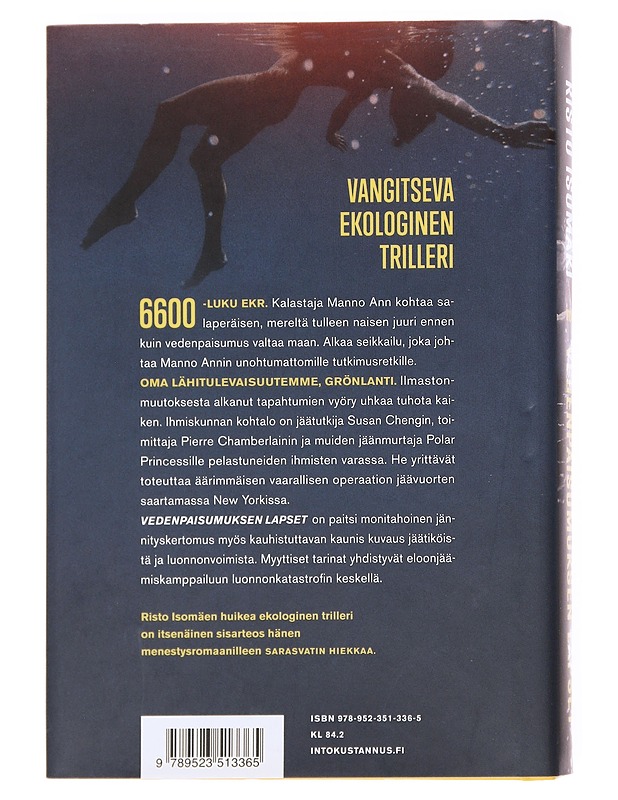 Vedenpaisumuksen lapset - Risto Isomäki - Fantasia- ja scifi - 10105609740 - 1