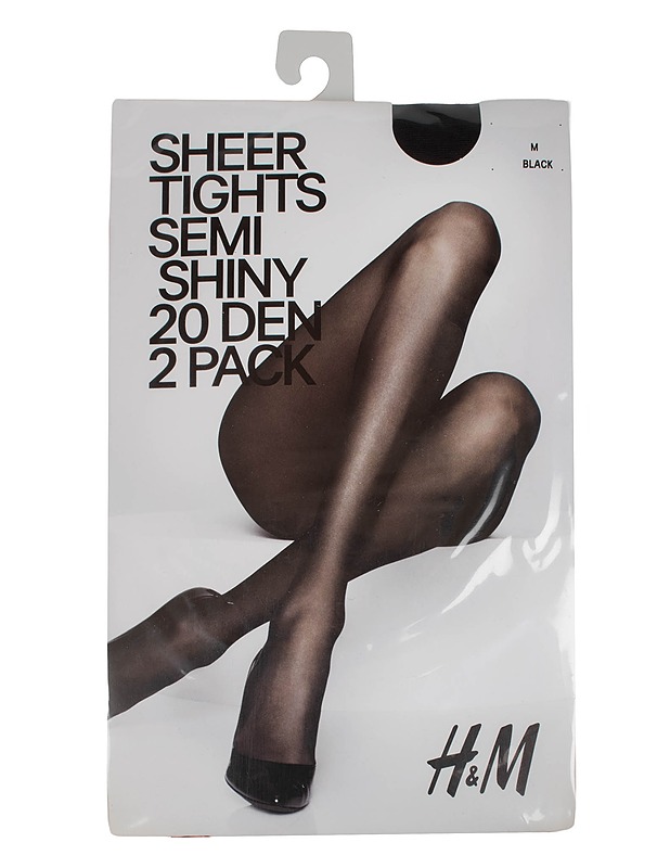 HM Semi Shiny 20den sukkahousut, M - 2kpl - Asusteet - 10105609747 - 0