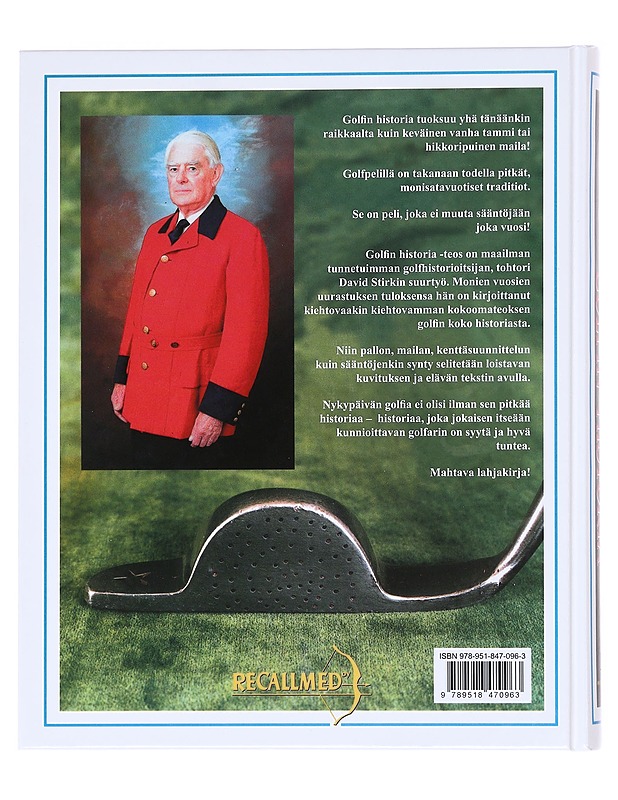 Golfin historia - Stirk, David - Tietokirjat ja oppaat - 10105609774 - 1
