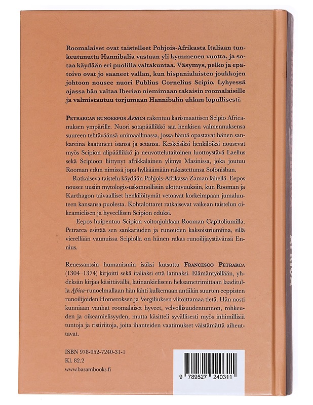 Africa / laulu sankaruudesta ja ihmisyydestä - Petrarca, Francesco - Tietokirjat ja oppaat - 10105609794 - 1