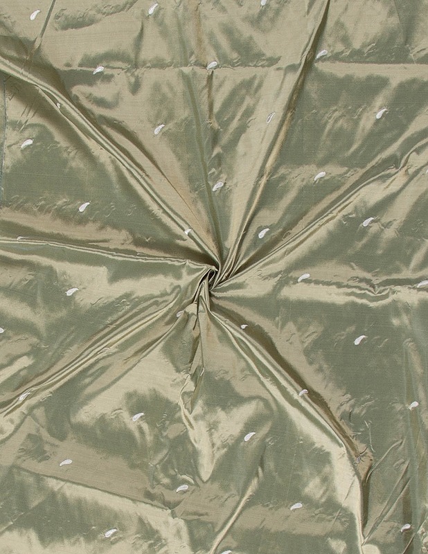 Orissa silkkikangas, 122x520 cm - Kankaat - 10105609801 - 1