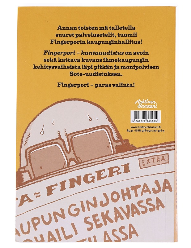 Fingerpori - Kuntauudistus, mukana SOTE - Pertti  Jarla - Sarjakuvat - 10105609803 - 1