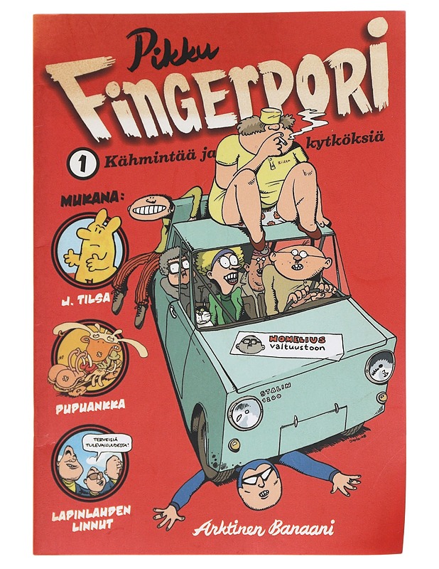 Pikku-Fingerpori 1 Kähmintää ja kytköksiä - Pertti Jarla, - Sarjakuvat - 10105609806 - 0
