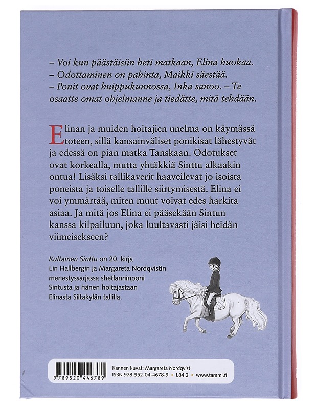 Kultainen Sinttu - Lin Hallberg - Lastenkirjat - 10105609834 - 1