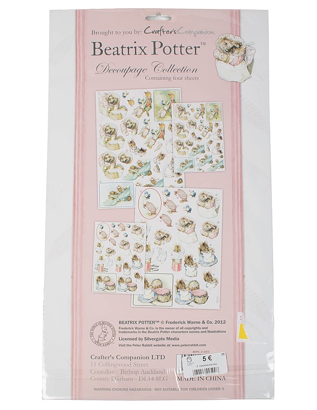 CRAFTER'S COMPANION Beatrix Potter Decoupage Collection - Askartelu - 10105609845 - 1
