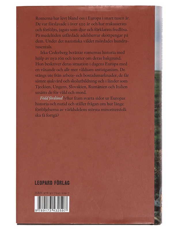 Född fördömd - Irka Cederberg - Tietokirjat - 10105609847 - 1