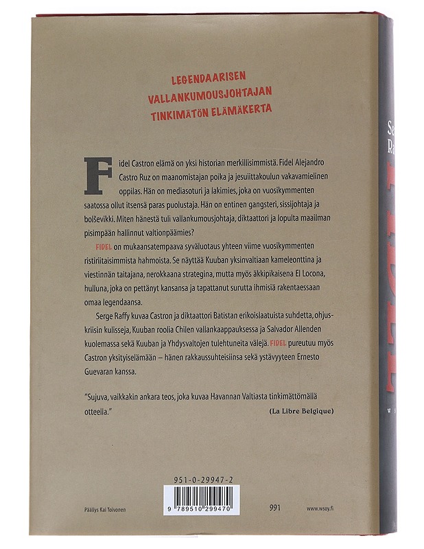 Fidel - Raffy, Serge - Elämäkerrat ja muistelmat - 10105609854 - 1