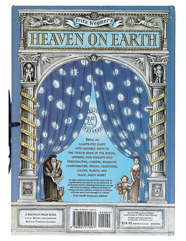 Heaven on Earth : An Astrological Entertainer with Slides, Wheels, and Changing Pictures - Fritz Wegner & Emma Curzon - Lastenkirjat - 10105609916 - 1