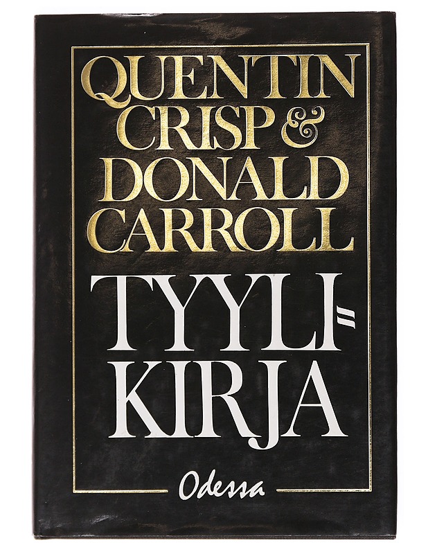 Tyylikirja - Crisp, Quentin - Tietokirjat ja oppaat - 10105609915 - 0