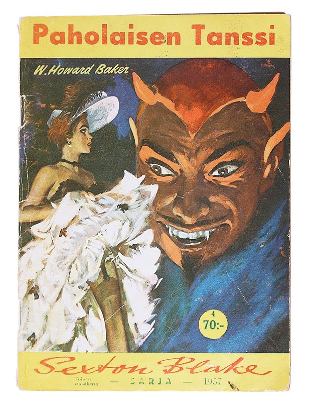 Sexton Blake, Paholaisen tanssi : salapoliisiromaani - W. Howard Baker - Romaanit ja novellit - 10105609939 - 0