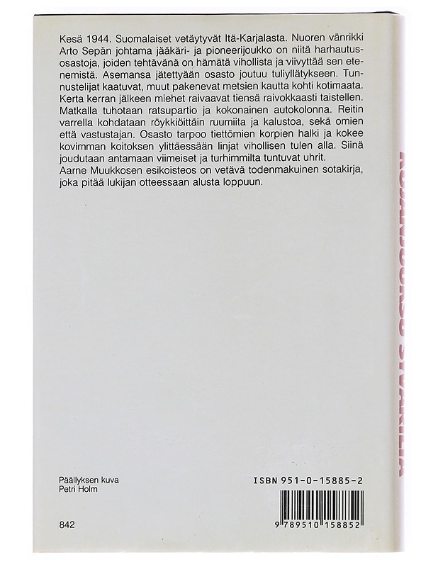 Kujanjuoksu Syväriltä / romaani - Aarne Muukkonen - Romaanit ja novellit - 10105609954 - 1