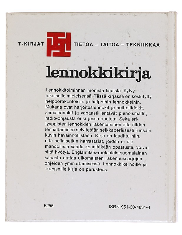 Lennokkikirja - Molin, Jan-Olov - Tietokirjat ja oppaat - 10105609963 - 1