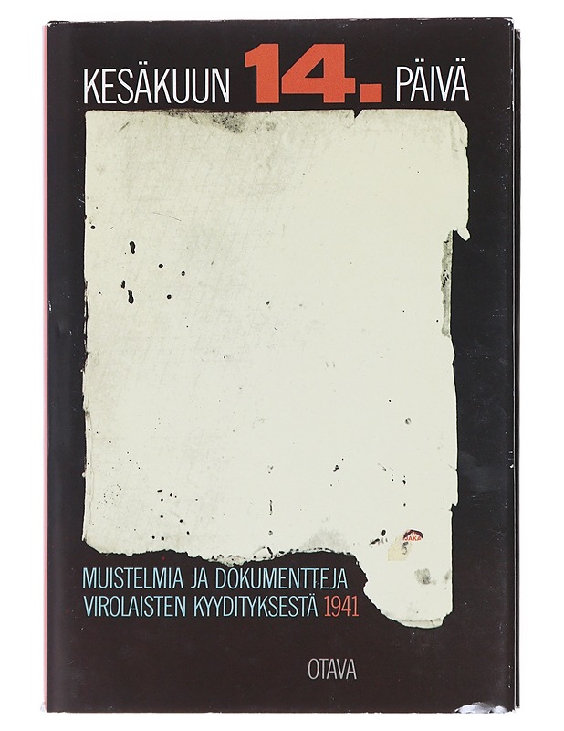 Kesäkuun 14. päivä - Mart Laar - Romaanit ja novellit - 10105609978 - 0