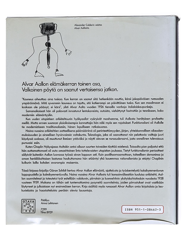 Nykyaika : Alvar Aallon tutustuminen funktionalismiin - Schildt, Göran - Elämäkerrat ja muistelmat - 10105609967 - 1