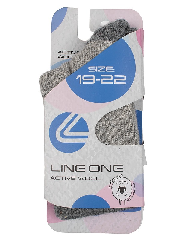 LINE ONE Lasten Villasukat, 19-22 - Asusteet - 10105609989 - 0