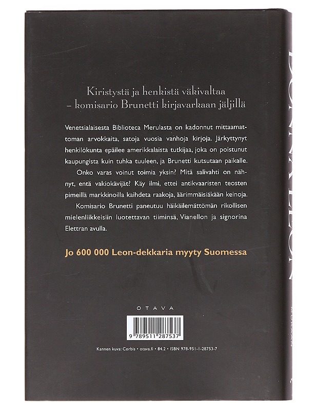 Ansionsa mukaan - Leon, Donna - Jännitys ja dekkarit - 10105610001 - 1