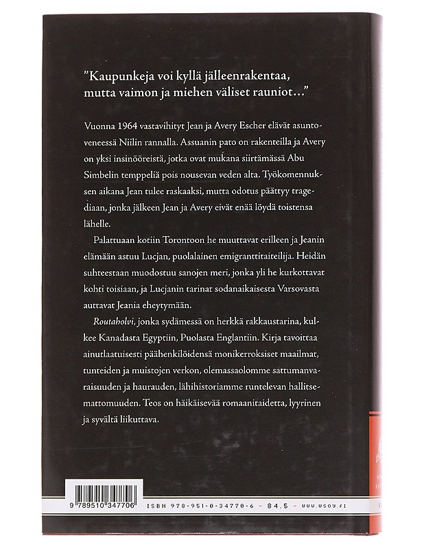 Routaholvi - Michaels, Anne - Romaanit ja novellit - 10105610021 - 1