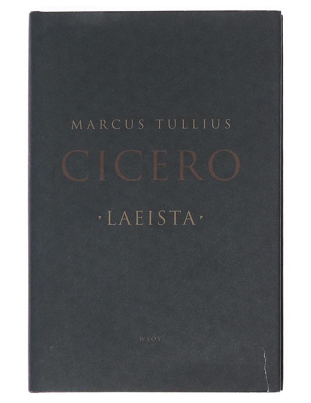 Laeista - Cicero, Marcus Tullius - Tietokirjat - 10105610028 - 0