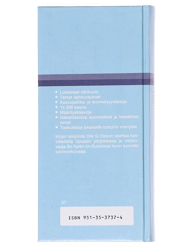 Tunturikasvit - Olsson, Olle G. - Lemmikki- ja luontokirjat - 10105610032 - 1