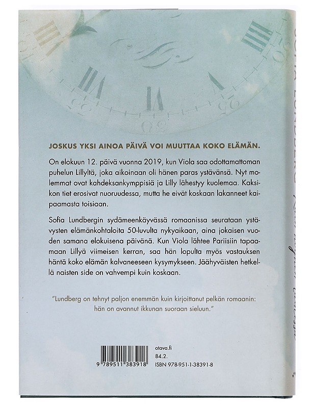 Kuin höyhen tuulessa - Lundberg, Sofia - Romaanit ja novellit - 10105610039 - 1