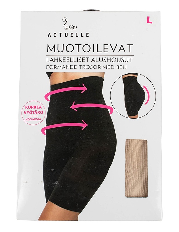 ACTUELLE muotoilevat lahkeelliset alushousut, L - Alusvaatteet - 10105610045 - 0