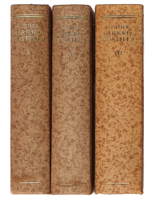 Kirkkopostilla 1-3 - Luther - Historiakirjat - 10105610095 - 1