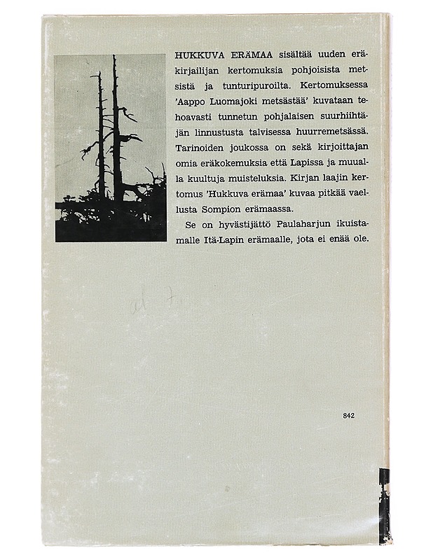 Hukkuva erämää - Leevi Karsikas - Romaanit ja novellit - 10105610094 - 1