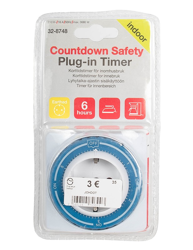 CLAS OHLSON 32-8748 lyhytaika-ajastin - Muu elektroniikka - 10105610102 - 0