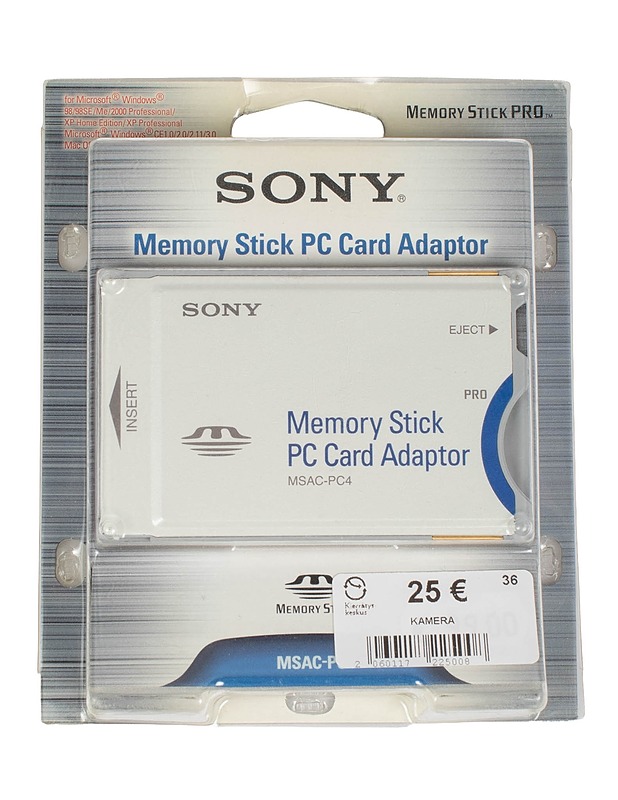 SONY muistikorttiadapteri - Muu elektroniikka - 10105610159 - 0
