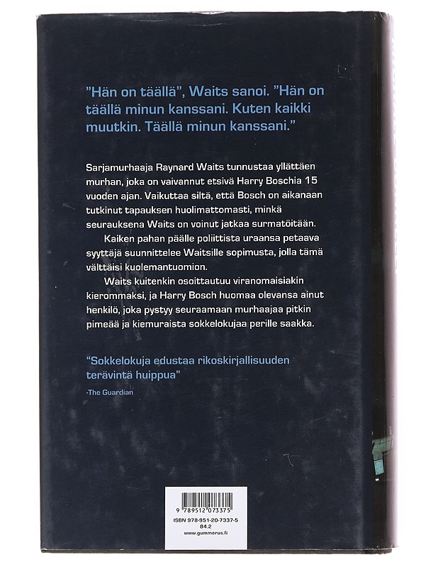 Sokkelokuja - Connelly, Michael - Romaanit ja novellit - 10105610238 - 1