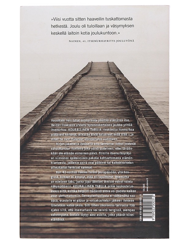 Kourallinen tabuja : kertomuksia itsemurhasta - Vuori, Katariina - Elämäkerrat ja muistelmat - 10105610245 - 1