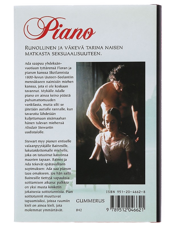 Piano - Campion, Jane - Romaanit ja novellit - 10105610261 - 1