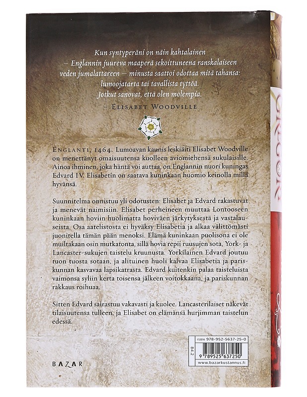 Valkoinen kuningatar - Philippa Gregory - Romaanit ja novellit - 10105610265 - 1