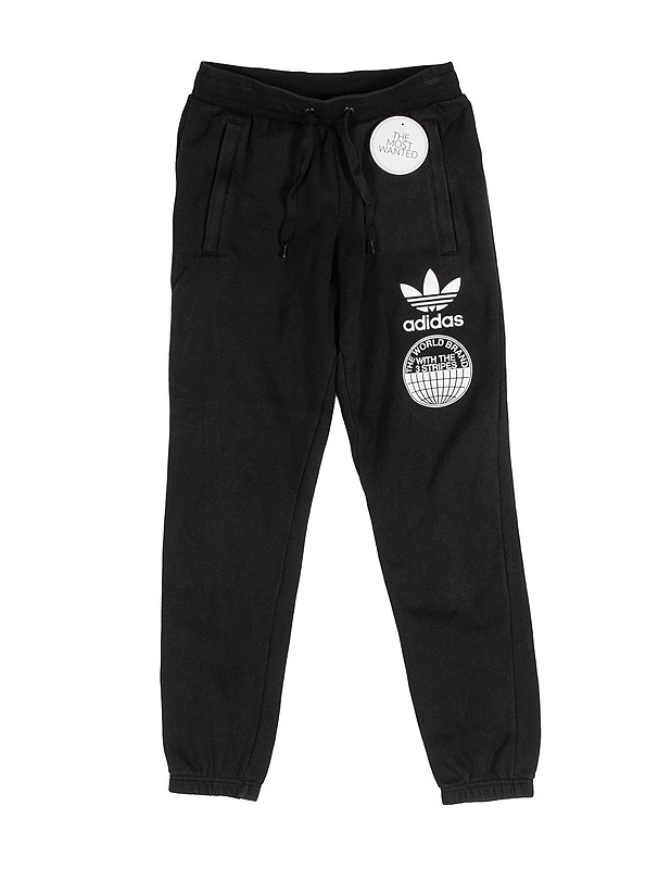 ADIDAS collegehousut, UK M (vastaa kokoa 38) - Naisten housut, shortsit ja haalarit - 10105610280 - 0